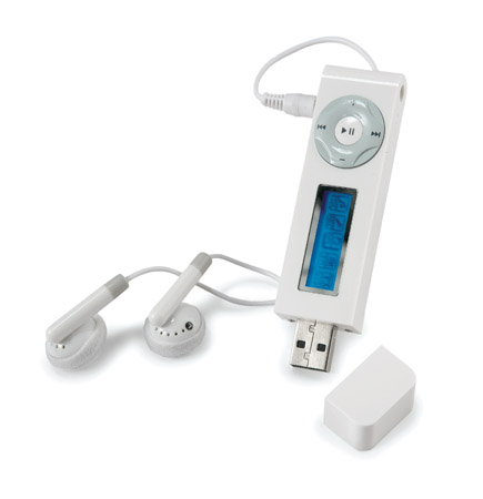 MP3 SPELER 512MB MET VOICE RECORDER