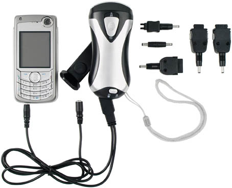 OPLAADBARE ZAKLAMP / MOBIELE TELEFOON OPLADER