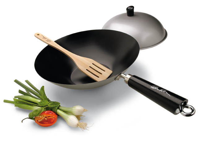 ZILVEREN WOK