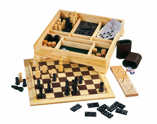 7-IN-1 HOUTEN SPELDOOS