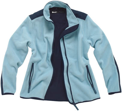 LADIES BONDED FLEECE JACKET