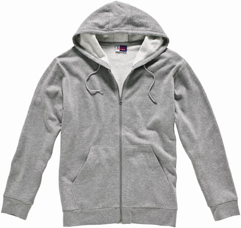 MORRIS HOODED FULL ZIP SWEATER