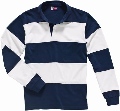 ZEREGA STRIPED RUGBY SHIRT