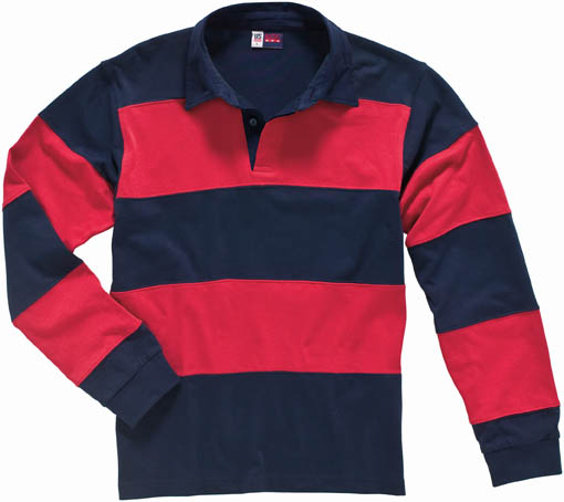 ZEREGA STRIPED RUGBY SHIRT