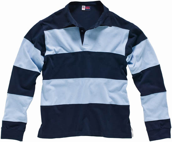 ZEREGA STRIPED RUGBY SHIRT