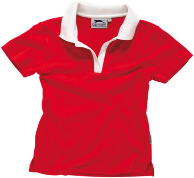SLAZENGER LADIES CONTRAST POLO