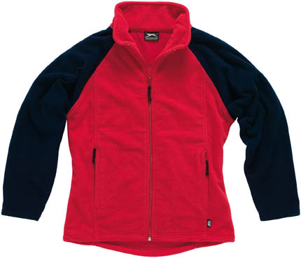 LADIES MICRO FLEECE FULL ZIP SWEATER