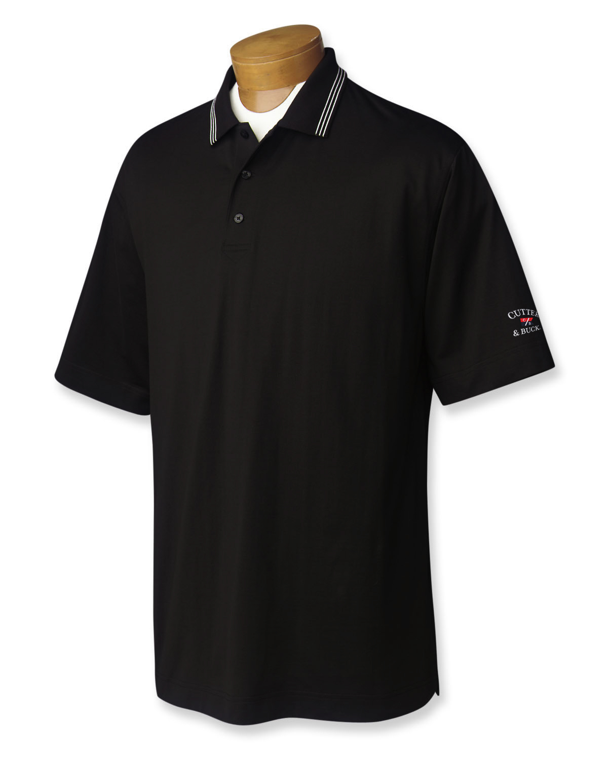 PIMA JERSEY TIPPED POLO HEREN
