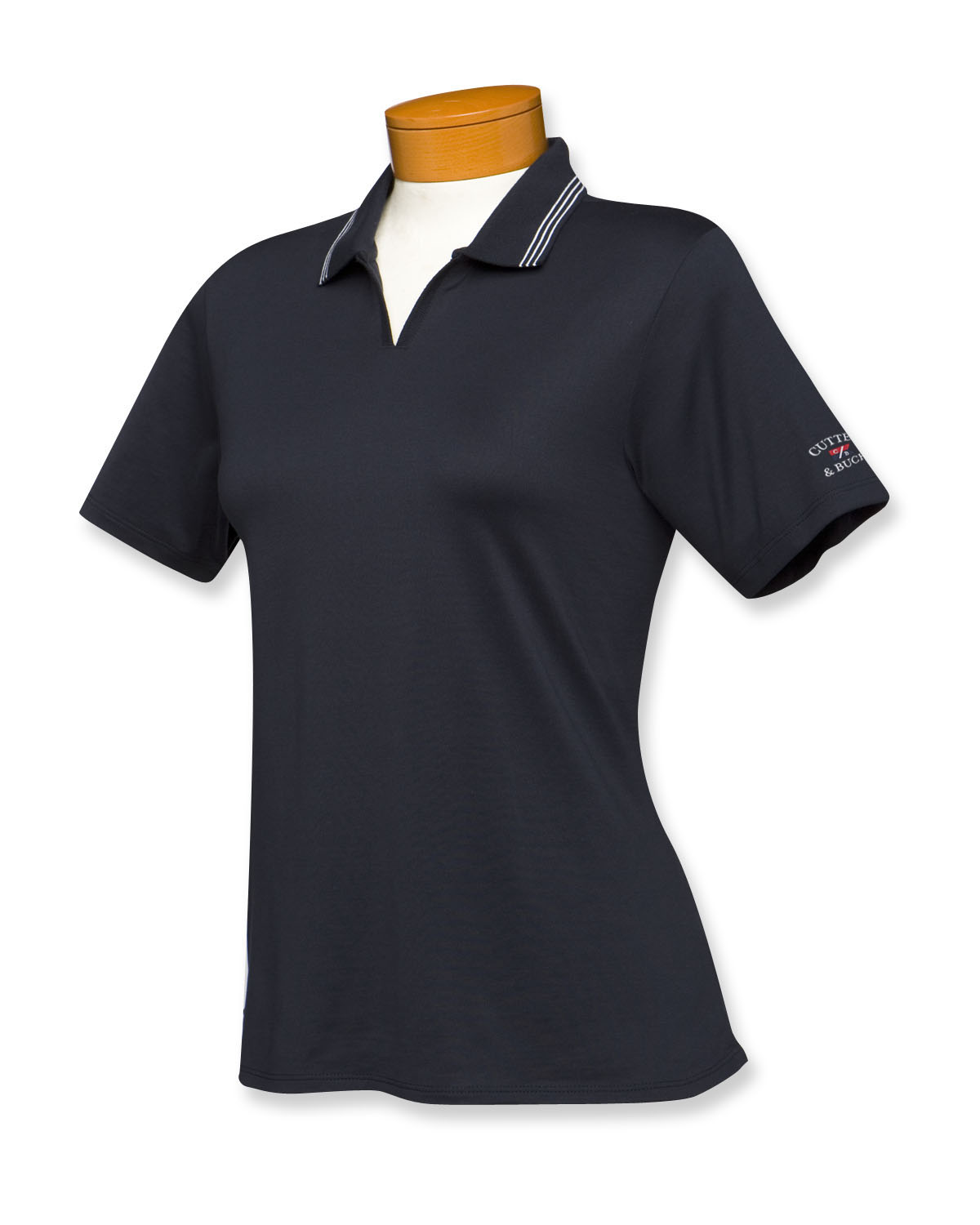 PIMA JERSEY TIPPED POLO DAMES