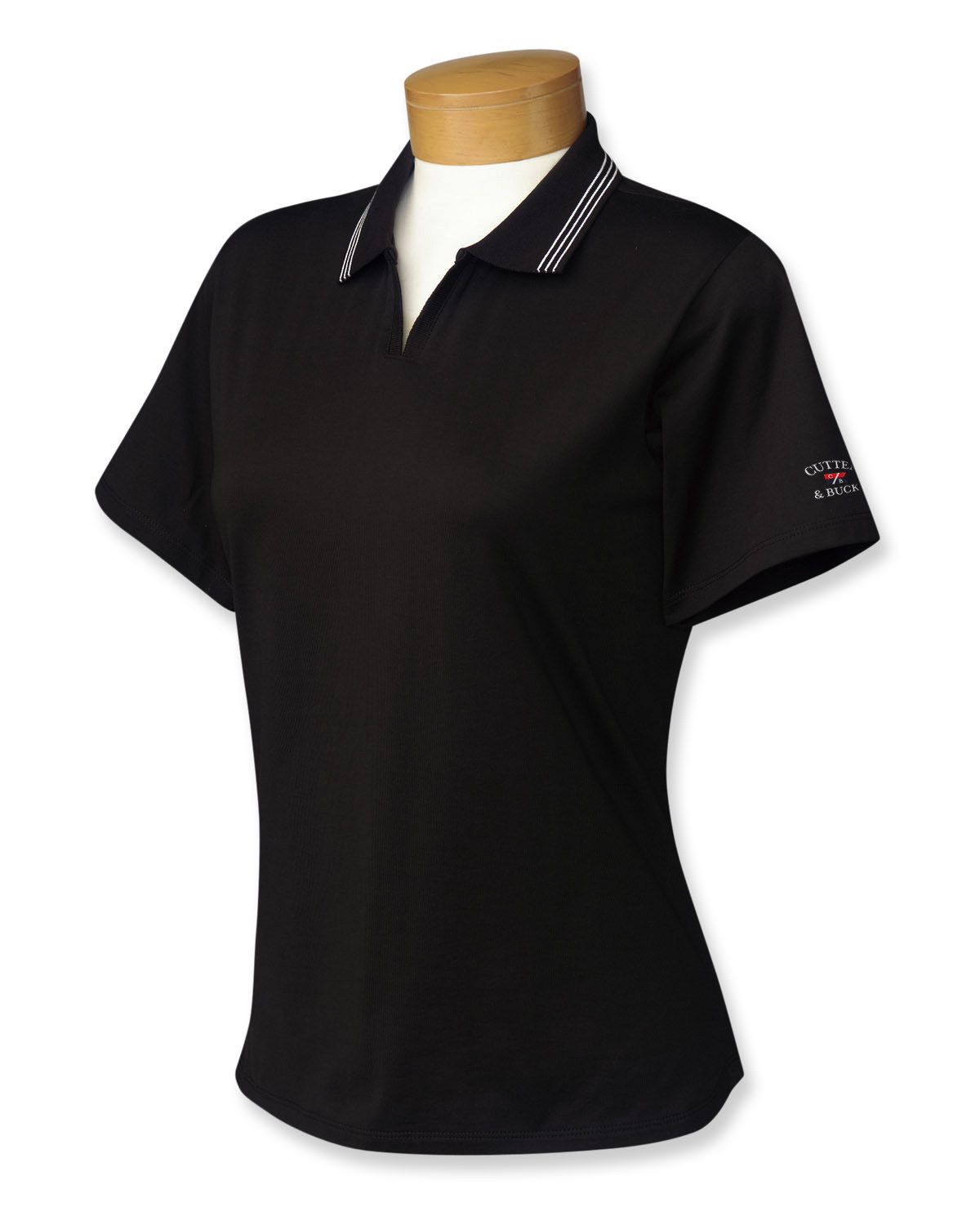 PIMA JERSEY TIPPED POLO DAMES