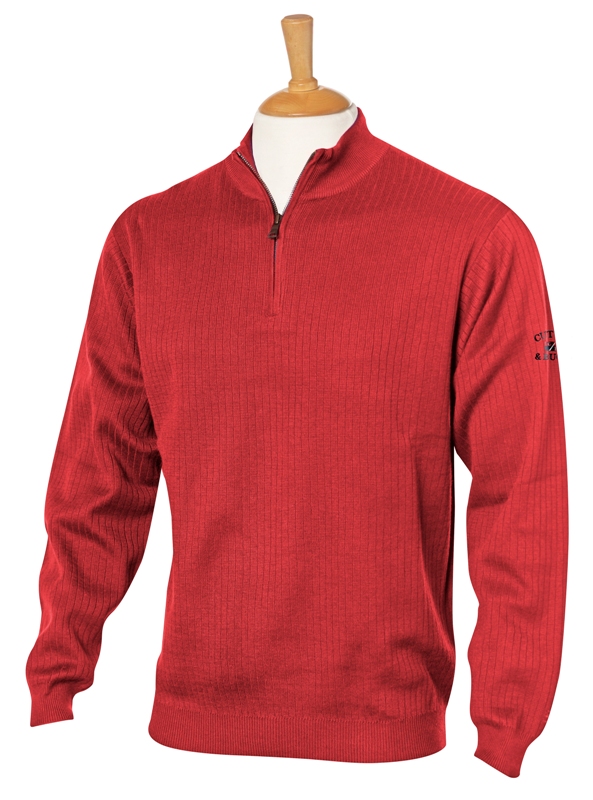 MILANO RIB HALF ZIP